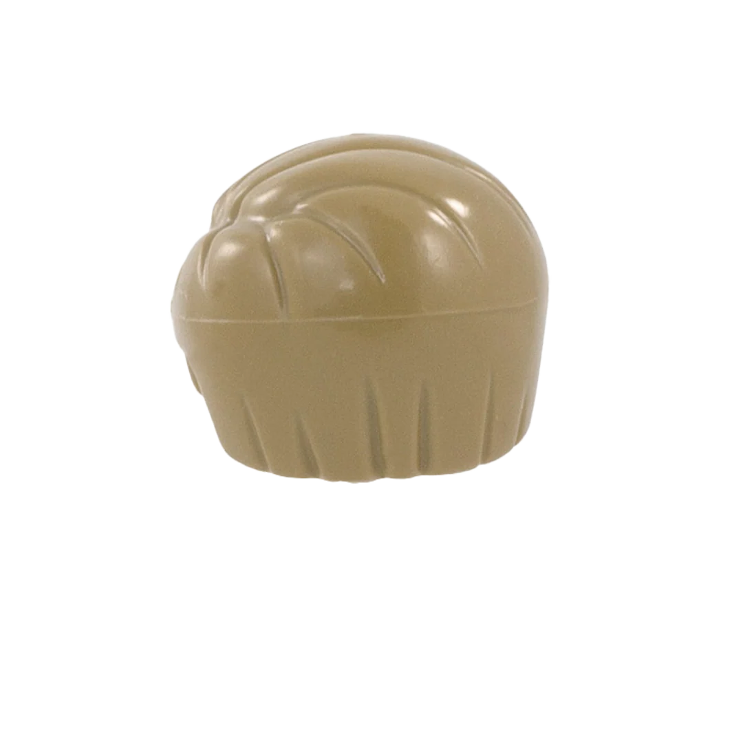 Dark Blonde Short Swept Side Parted - LEGO Minifigure Hair - Image 2