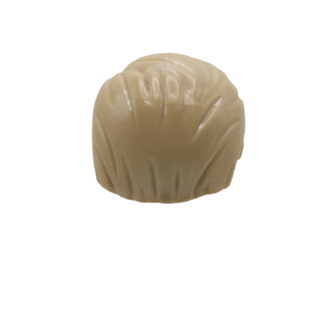 Dark Blonde Superhero Quiff - LEGO Minifigure Hair - Image 2