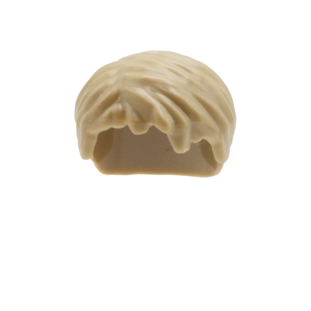Dark Blonde Tousled - LEGO Minifigure Hair