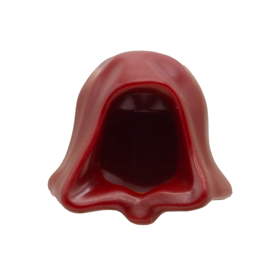 Dark Red Hood / Headscarf - LEGO Headwear
