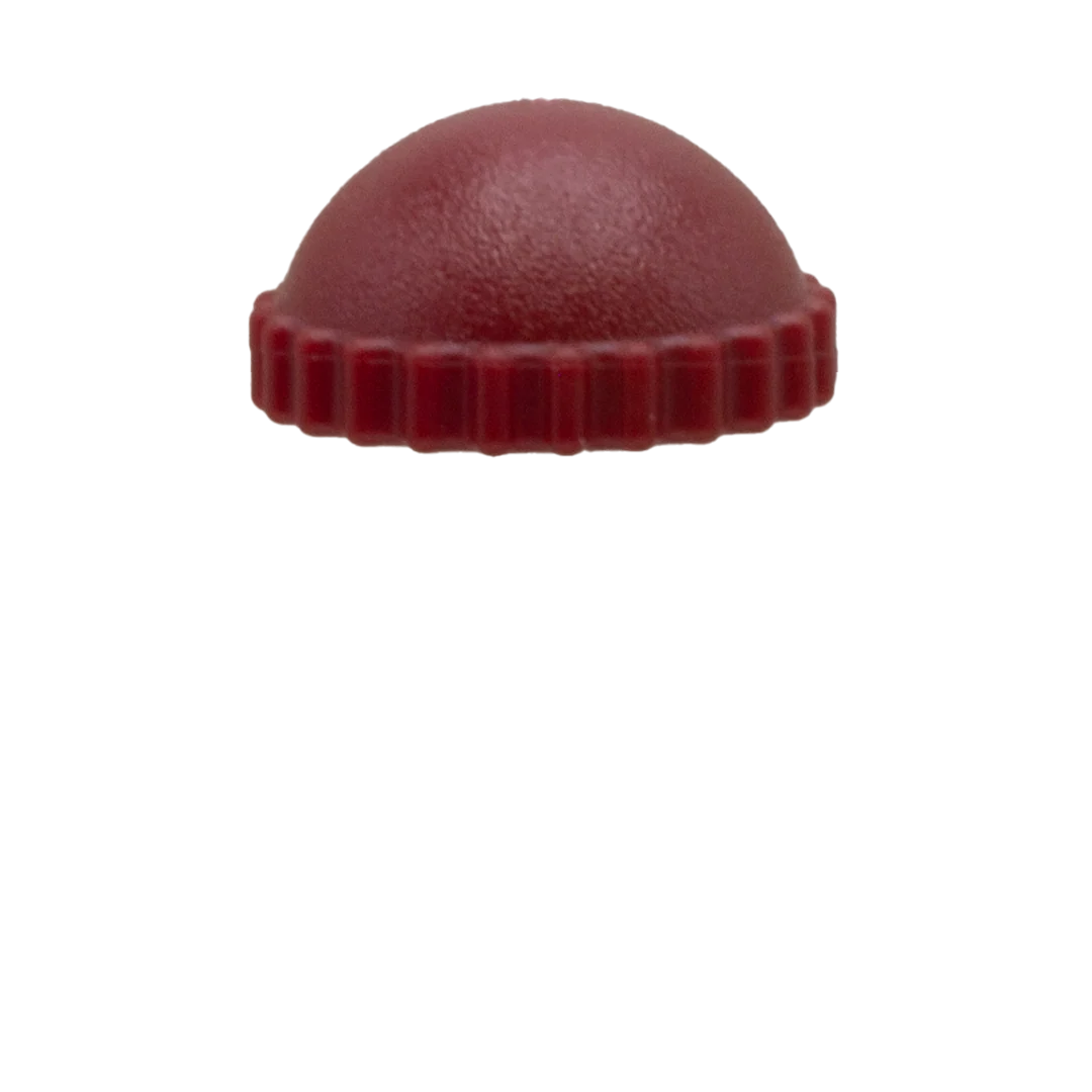 Dark Red LEGO Woolly Hat - LEGO Minifigure Accessory - Image 2