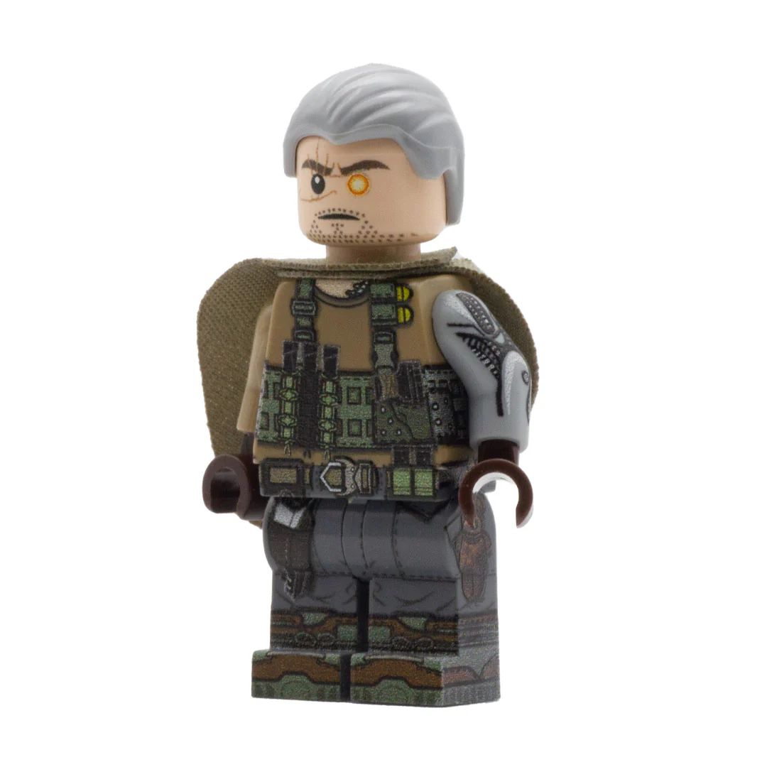 Time Travelling Warrior and Merc with a Mouth - Custom Design Minifigure Set - Image 6