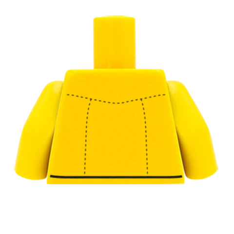 Denim Shirt - Custom Design Minifigure Torso - Image 41