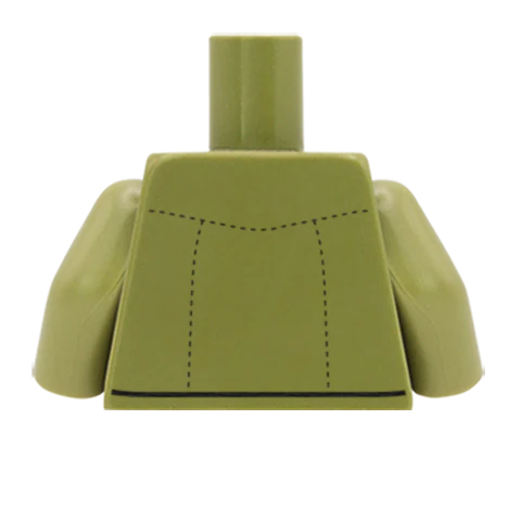 Denim Shirt - Custom Design Minifigure Torso - Image 55