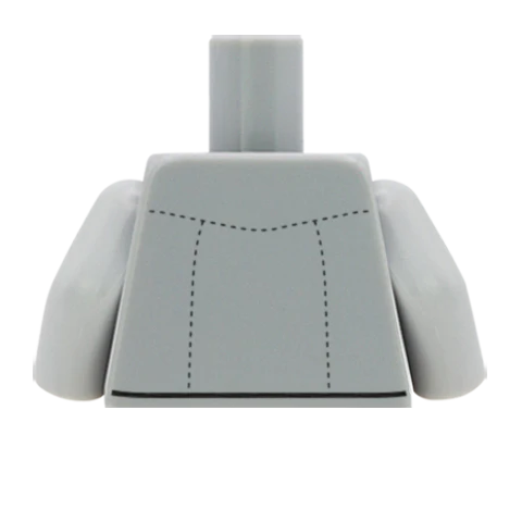 Denim Shirt - Custom Design Minifigure Torso - Image 57