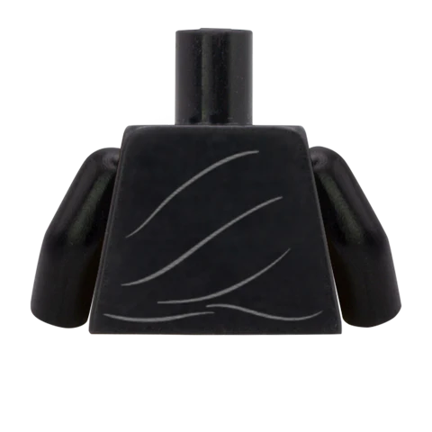 Cropped Shirt with Knot - Custom Design Minifigure Torso - Image 41