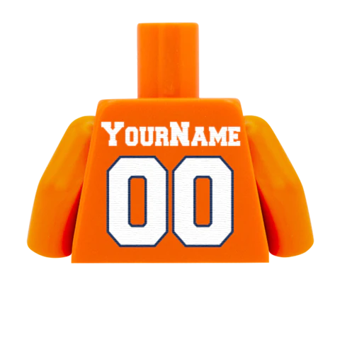 Denver Broncos (AFC) - Custom Design Minifigure Torso - Image 7