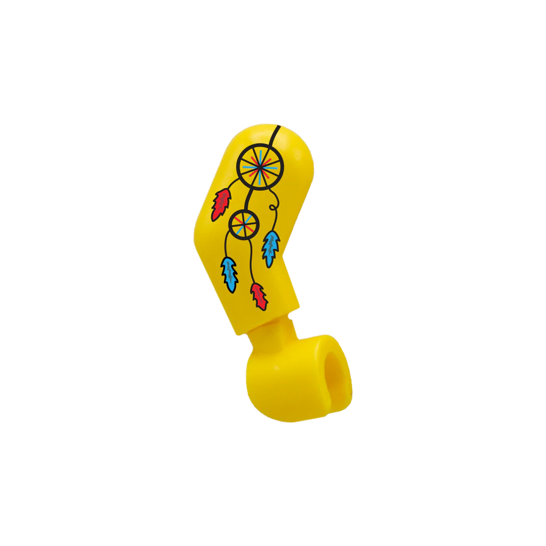 Dream Catcher Tattoo Arm - Custom Design Minifigure Arm