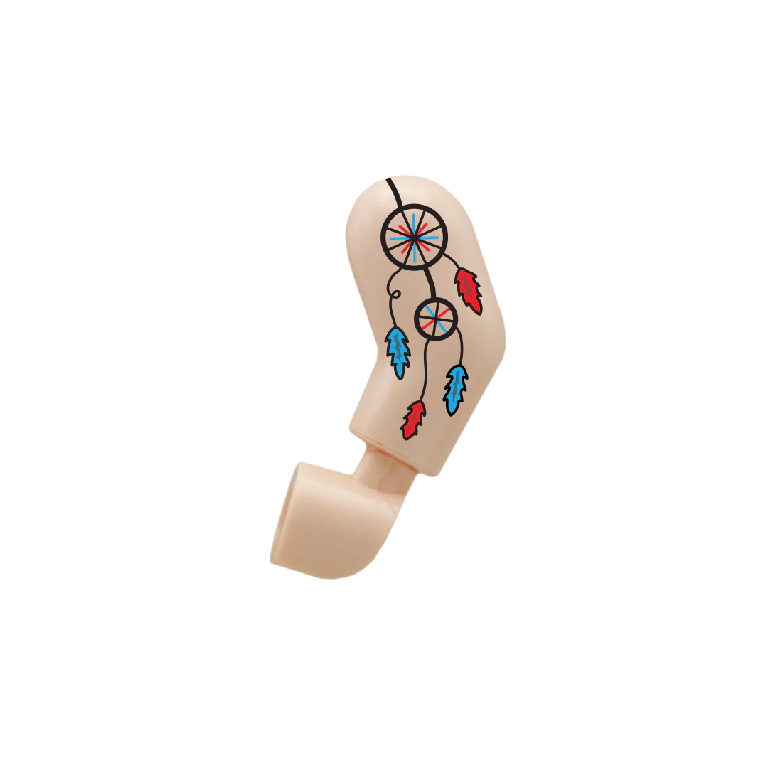Dream Catcher Tattoo Arm - Custom Design Minifigure Arm - Image 4