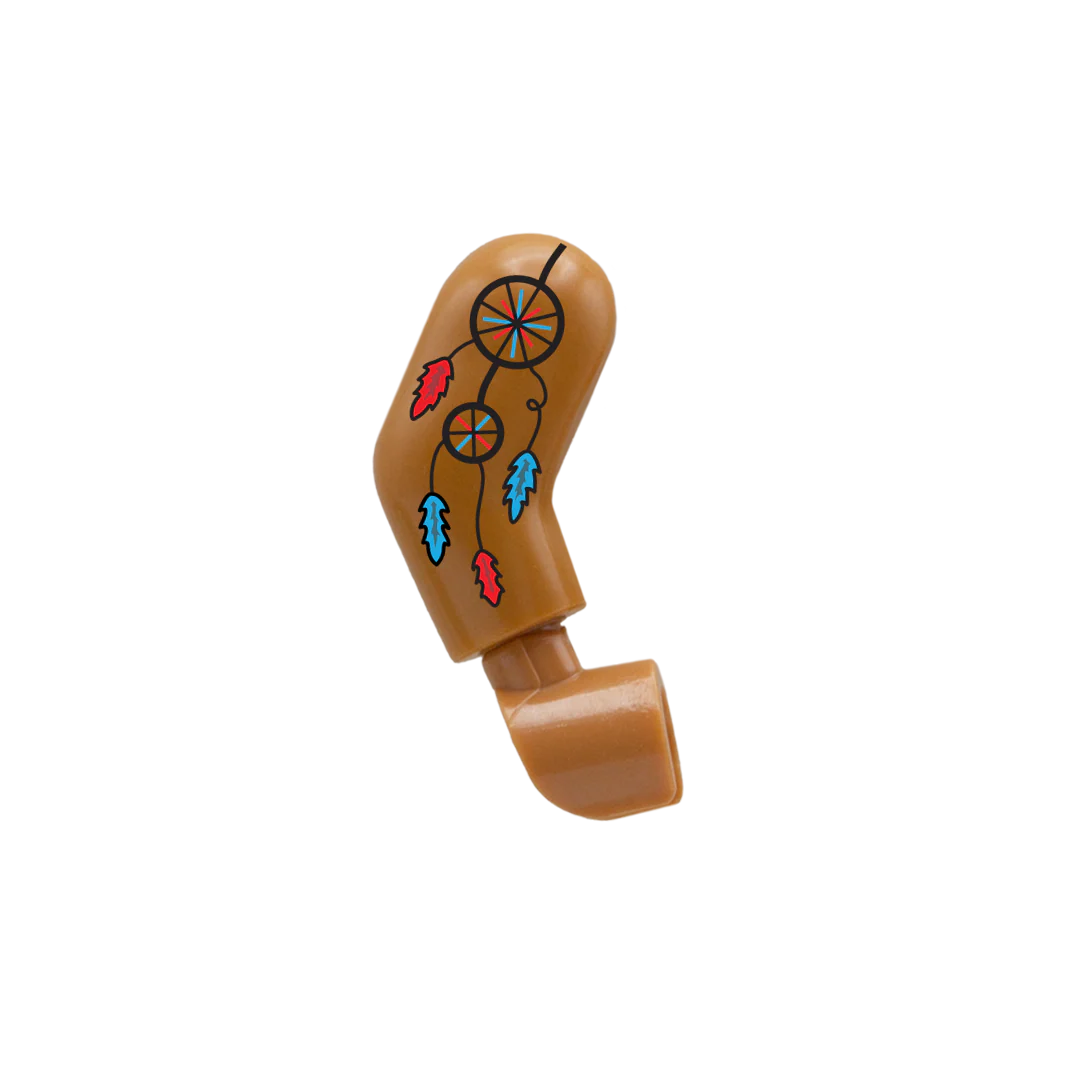 Dream Catcher Tattoo Arm - Custom Design Minifigure Arm - Image 7