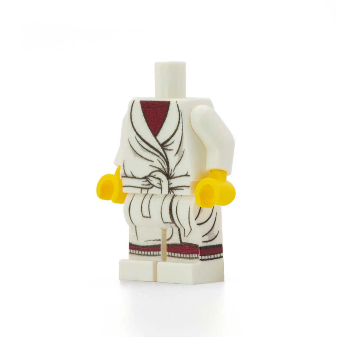 Dressing Gown (Various Colours) - Custom Design Minifigure Outfit - Image 6