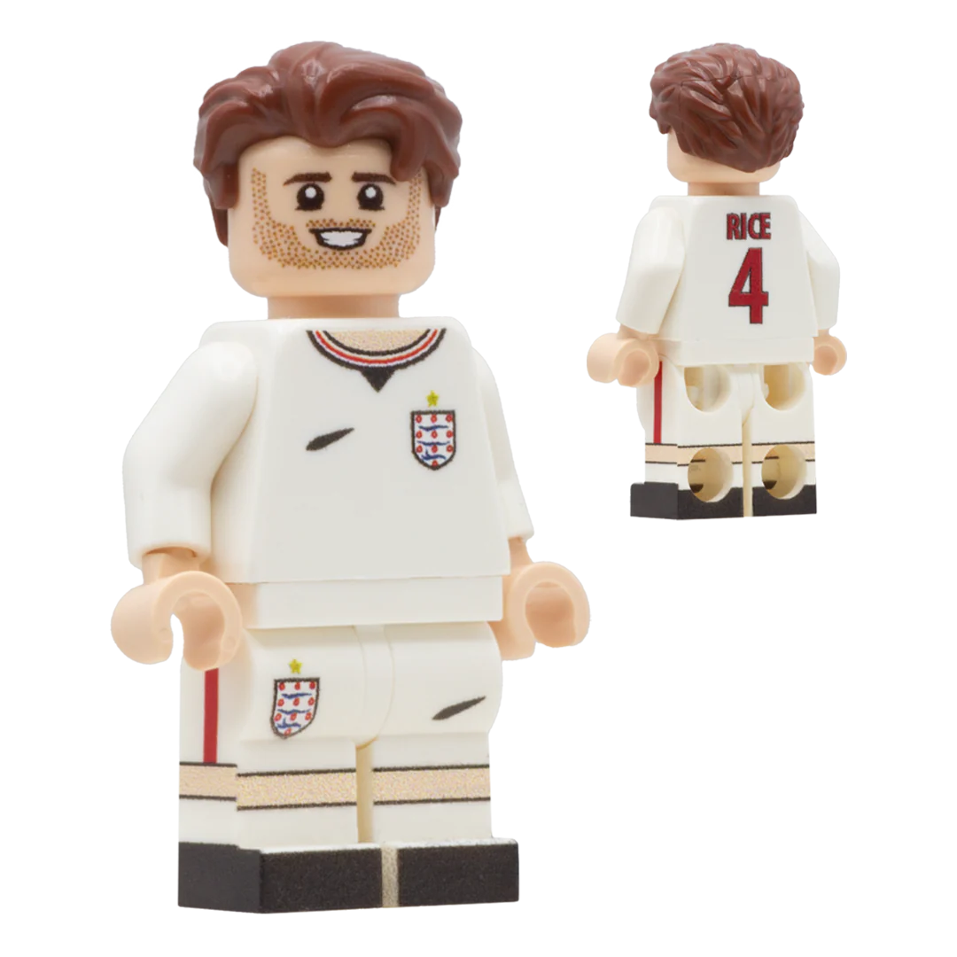 England Number 4 - Custom Design World Cup Minifigure