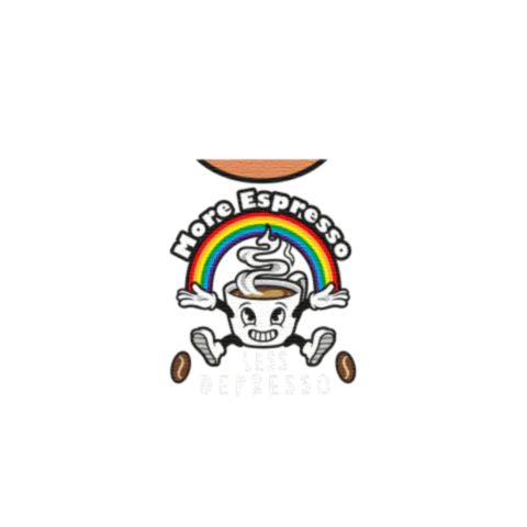 Espresso Depresso Graphic Tee - Custom Design Minifigure Torso - Image 35