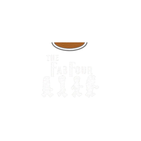 Fab Four Graphic T-Shirt - Custom Design Minifigure Torso - Image 38
