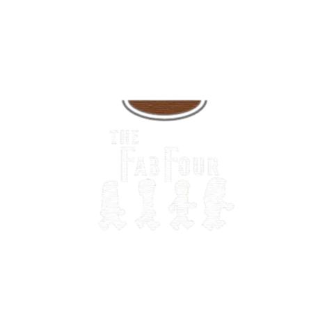 Fab Four Graphic T-Shirt - Custom Design Minifigure Torso - Image 40