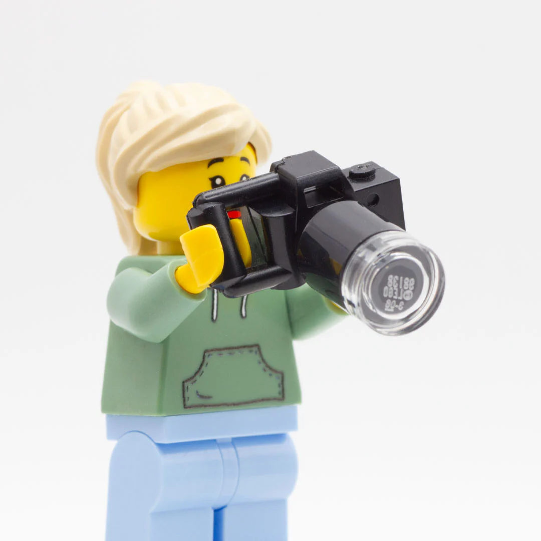 Film Crew Starter Pack - Custom Tiles and LEGO Minifigure Accessories - Image 7