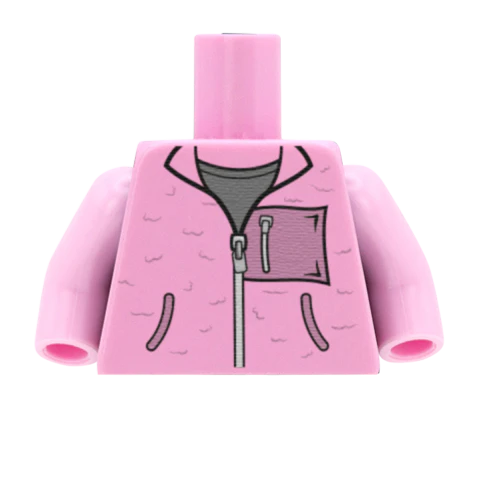 Fleece With Pocket - Custom Design Minifigure Torso - Image 15