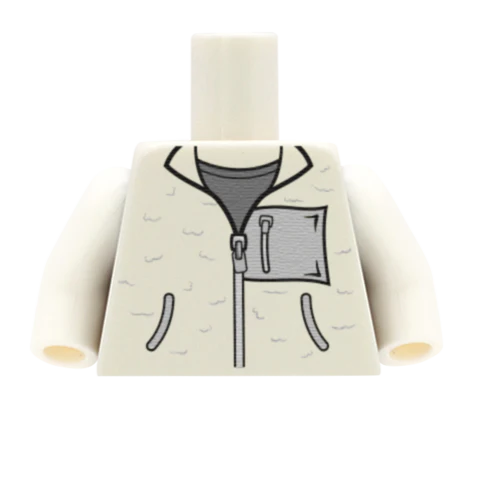 Fleece With Pocket - Custom Design Minifigure Torso - Image 19