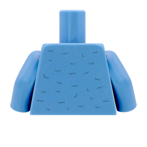 Fleece With Pocket - Custom Design Minifigure Torso - Image 35