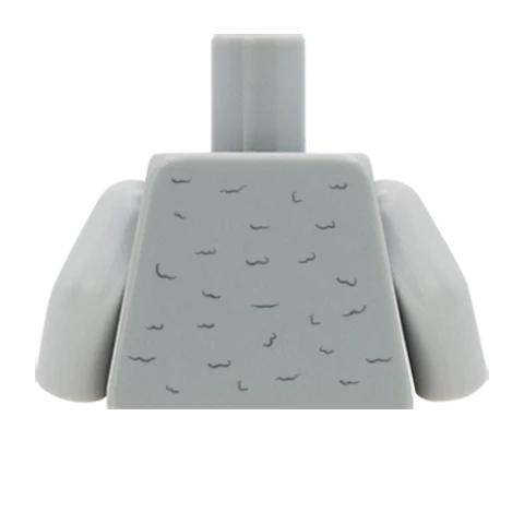 Fleece With Pocket - Custom Design Minifigure Torso - Image 37