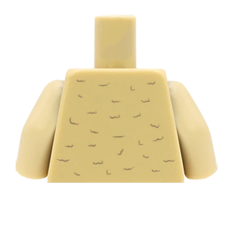 Fleece With Pocket - Custom Design Minifigure Torso - Image 38