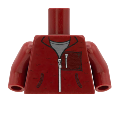 Fleece With Pocket - Custom Design Minifigure Torso - Image 7