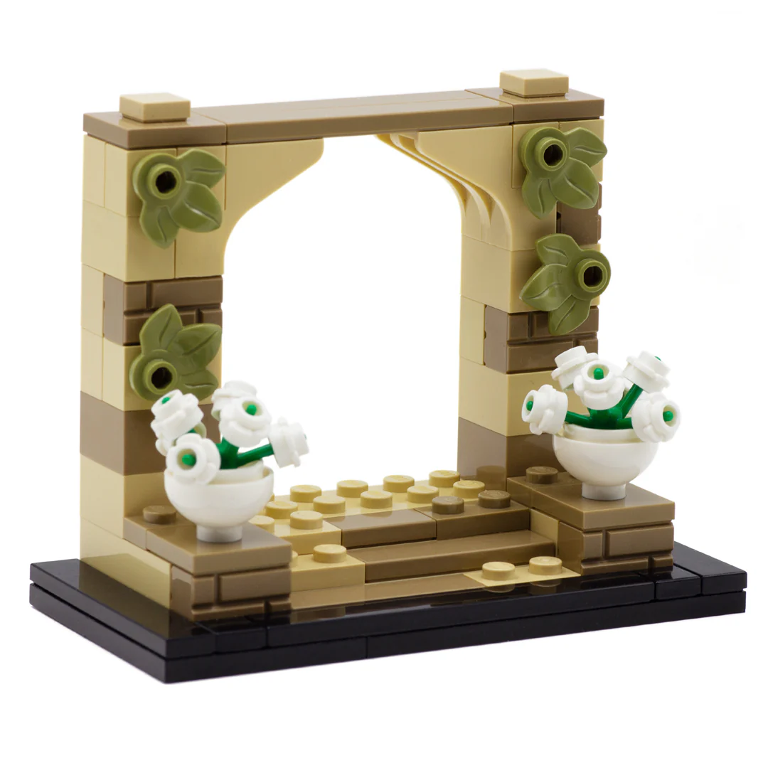 Flowered Arch - Custom Minibuild Display