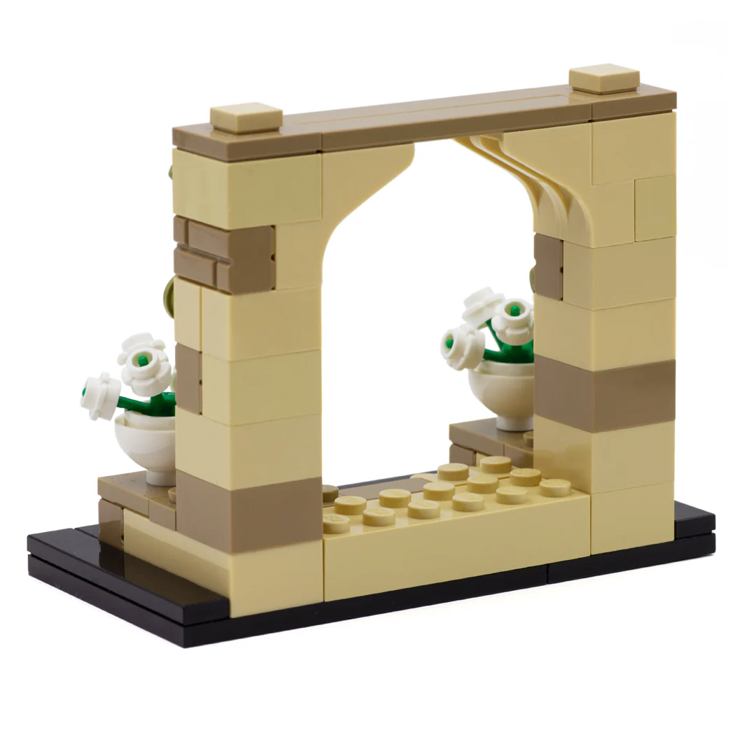Flowered Arch - Custom Minibuild Display - Image 2