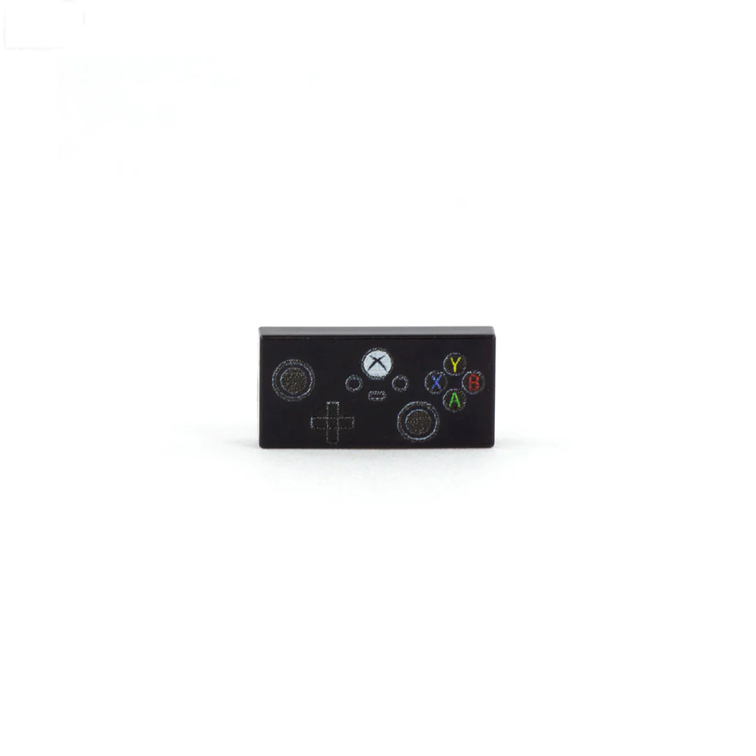 Black Game Controller - Custom Design Tile