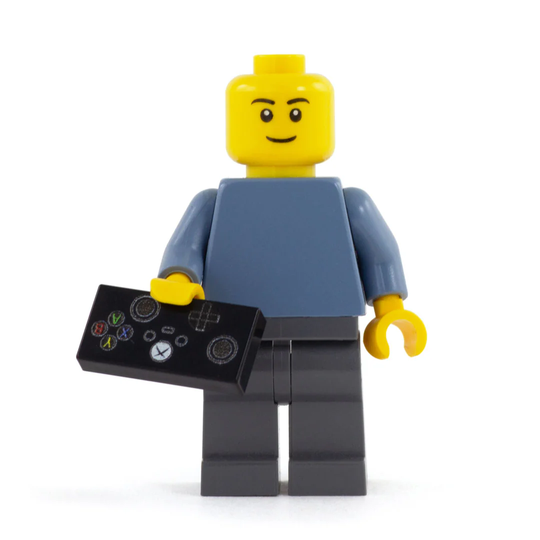Black Game Controller - Custom Design Tile - Image 2
