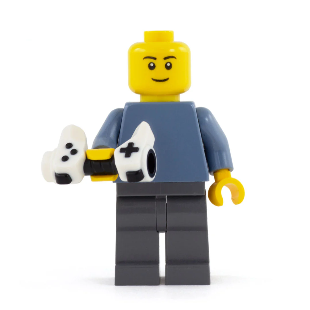 White Game Controller - LEGO Minifigure Accessory - Image 2