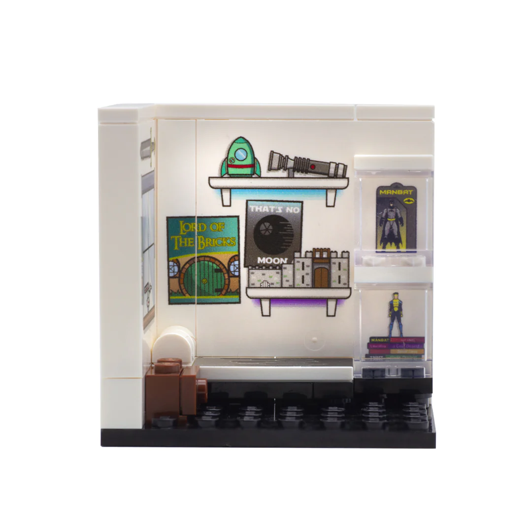 Geeky Bedroom - Custom Minibuild Display - Image 2