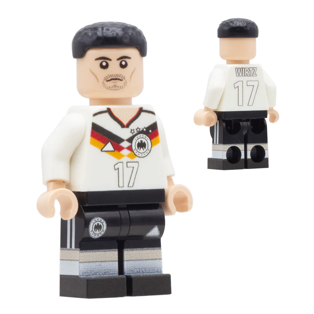 Germany Number 17 - Custom Design World Cup Minifigure