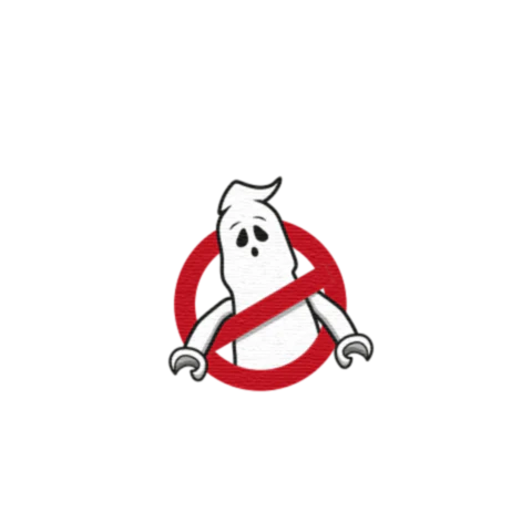 Ghostbuster Graphic Top - Custom Design Minifigure Torso - Image 31