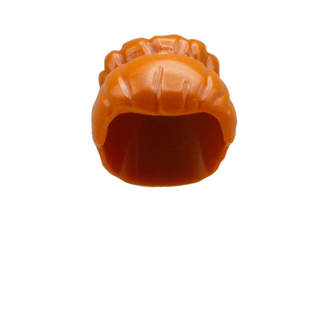 Ginger Neat Scraped Back Large Bun - Minifigure Hair