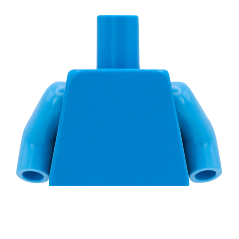 Gothic Low Cut Top with Straps - Custom Design Minifigure Torso - Image 27