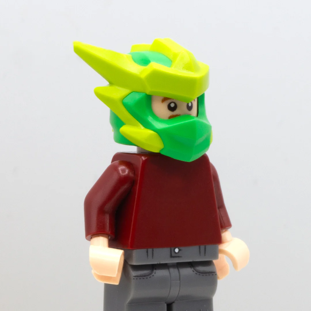 Green Headgear (Arc Dragon of Focus) - LEGO Ninjago Headgear - Image 4