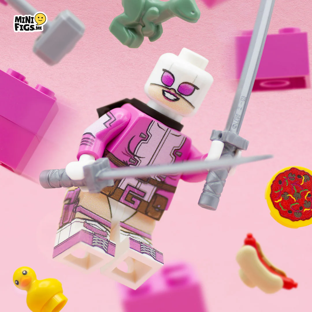 The Unbelievable Gwen - Custom Design Minifigure - Image 2