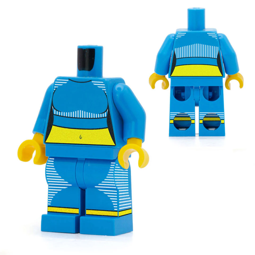 Gym Top and Leggings (Various Colours) - Custom Design Minifigure Outfit - Image 6
