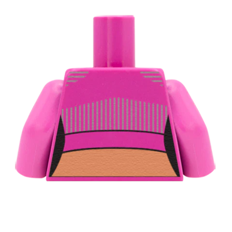 Gym Top - Custom Design Minifigure Torso - Image 35
