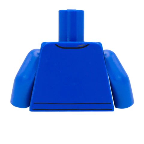Half Zip Jumper - Custom Design Minifigure Torso - Image 42