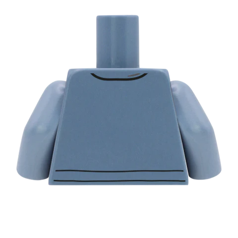 Half Zip Jumper - Custom Design Minifigure Torso - Image 43
