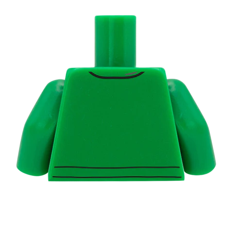 Half Zip Jumper - Custom Design Minifigure Torso - Image 53
