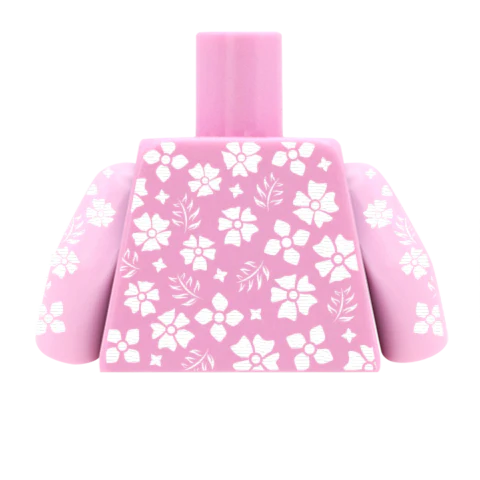 Hawaiian Shirt - Custom Design Minifigure Torso - Image 61