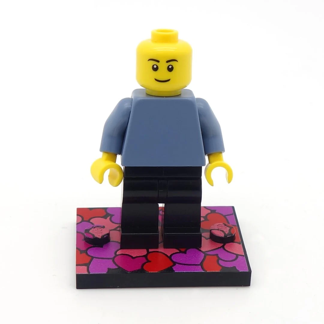 Heart Pattern Baseplate - Custom Printed Baseplate - Image 2