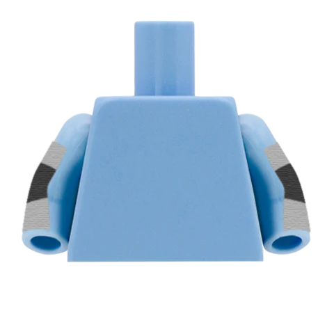 Hi Vis Jacket  - Custom Design Minifigure Torso - Image 4
