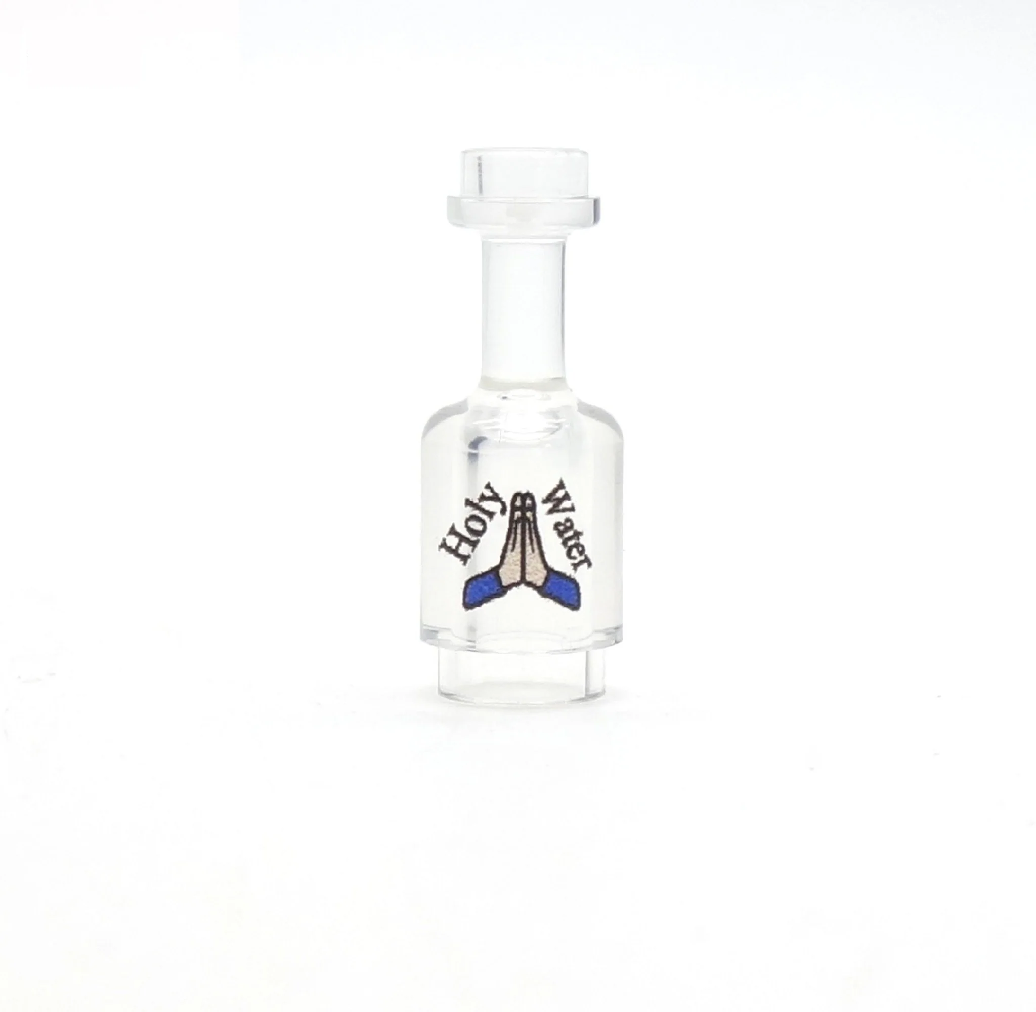 Pretend "Bottle of Holy Water" - Custom Design Minifigure Accessory