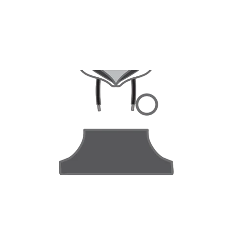 Hoodie with Dark Pocket - Custom Design Minifigure Torso - Image 32