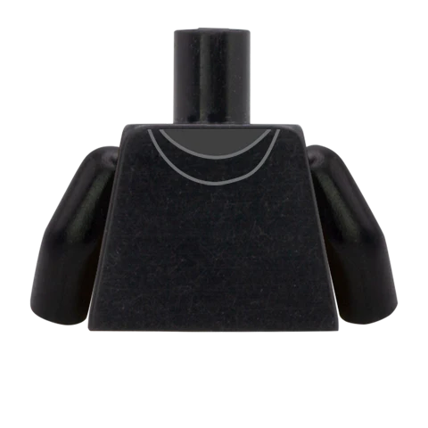 Hoodie with Dark Pocket - Custom Design Minifigure Torso - Image 33