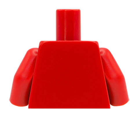 Nurse's Top - Custom Design Minifigure Torso - Image 56